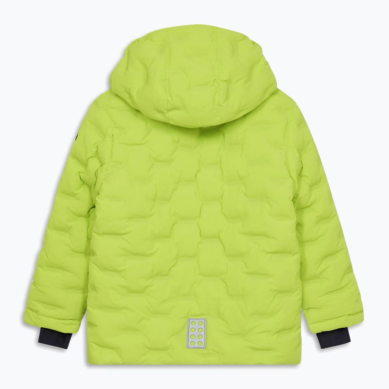 Kinder-Skijacke LEGO Lwjipe 706 lindgrün/blau 2