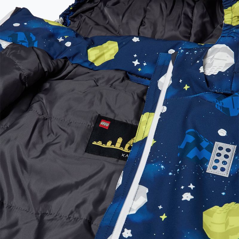 Kinder-Skijacke LEGO Lwjaz 803 dunkelblau 5