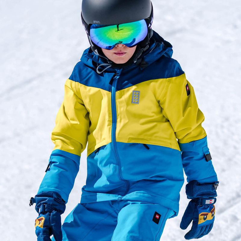 Kinder-Skijacke LEGO Lwjested 708 blau 6