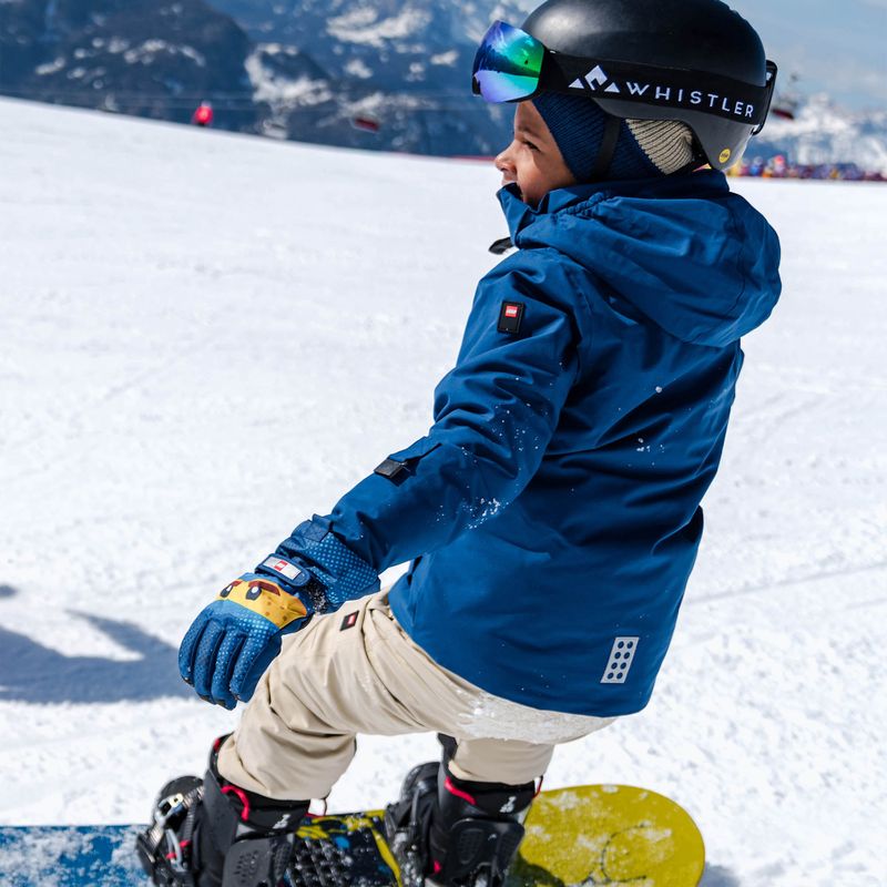 LEGO Lwjad 804 dunkelblaue Kinder-Skijacke 8