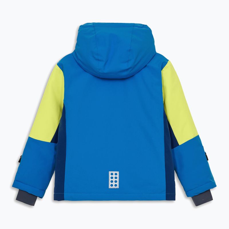 Kinder-Skijacke LEGO Lwjaz 801 blau 2