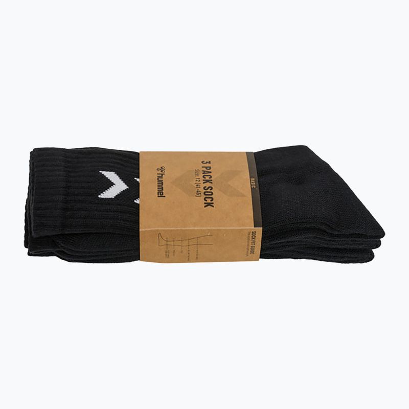 Hummel Basic Socken 3 Paar schwarz 5