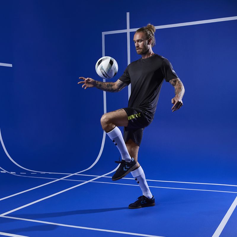 Hummel Energizer FB Fußball weiß/schwarz/blau Größe 3