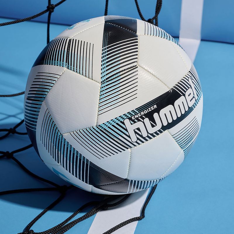 Hummel Energizer FB Fußball weiß/schwarz/blau Größe 4