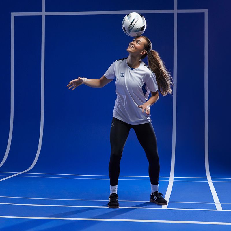 Hummel Energizer FB Fußball weiß/schwarz/blau Größe 5