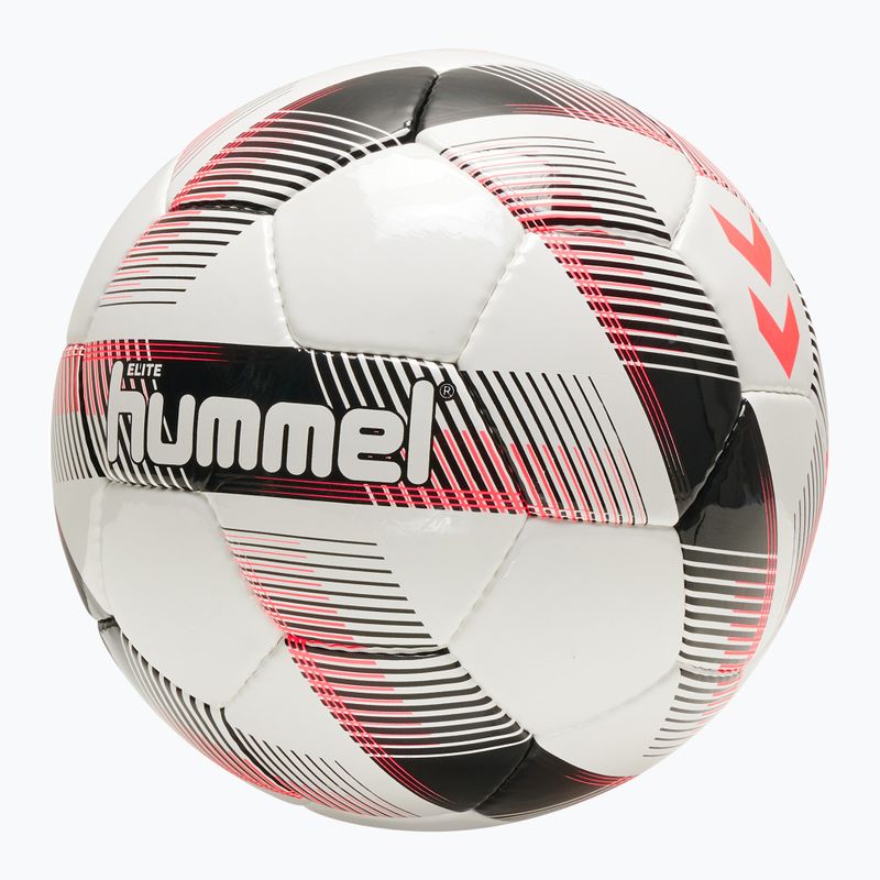 Hummel Elite FB Fußball weiß/schwarz/silber Größe 4
