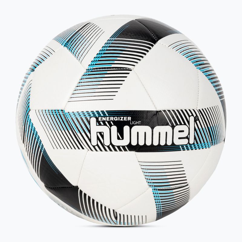 Hummel Energizer Licht FB Fußball weiß/schwarz/blau Größe 4