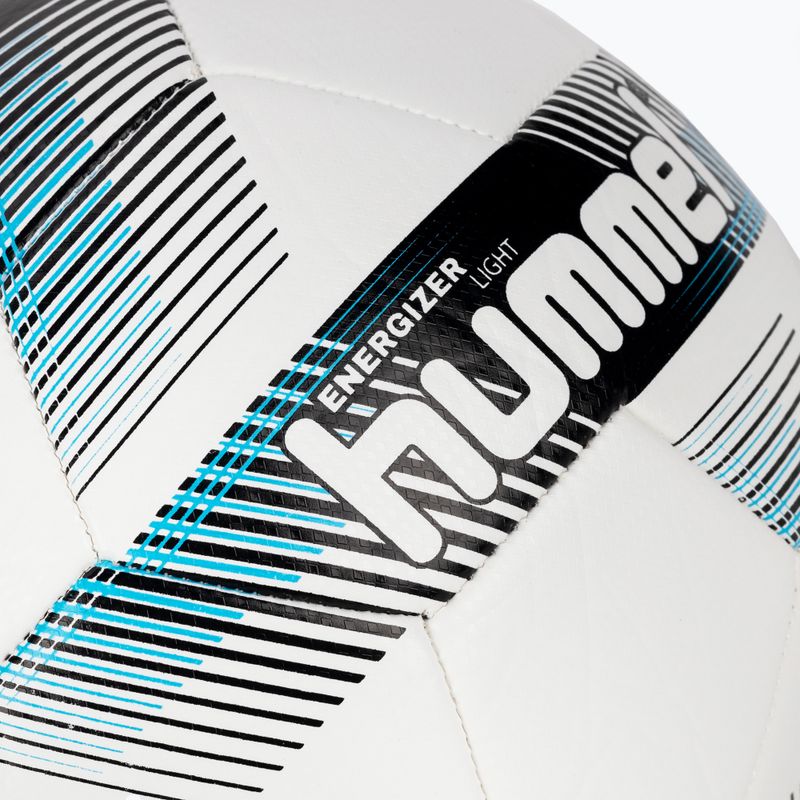 Hummel Energizer Licht FB Fußball weiß/schwarz/blau Größe 5