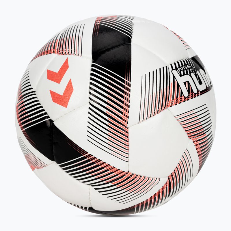 Hummel Futsal Elite FB Fußball weiß/schwarz/rot Größe 3 2