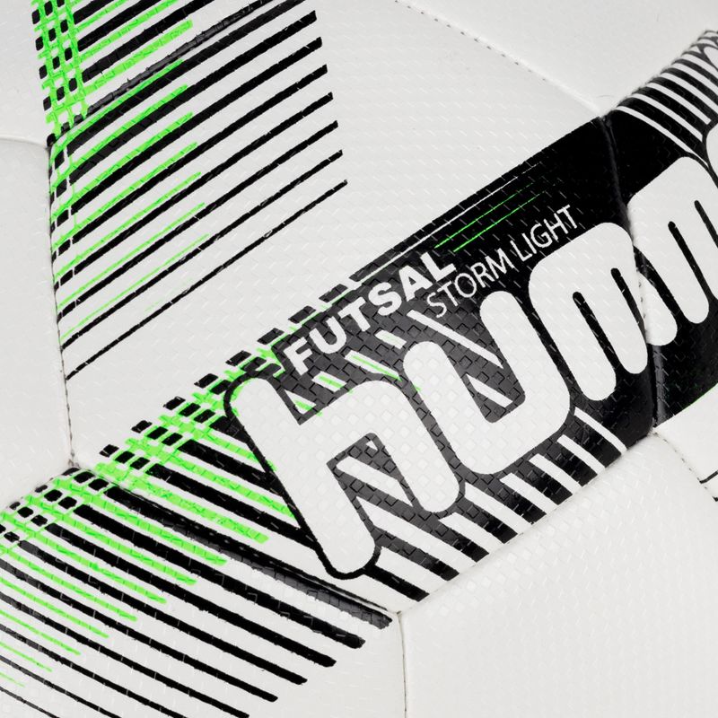 Hummel Sturm Licht FB Fußball weiß/schwarz/grün Größe 3