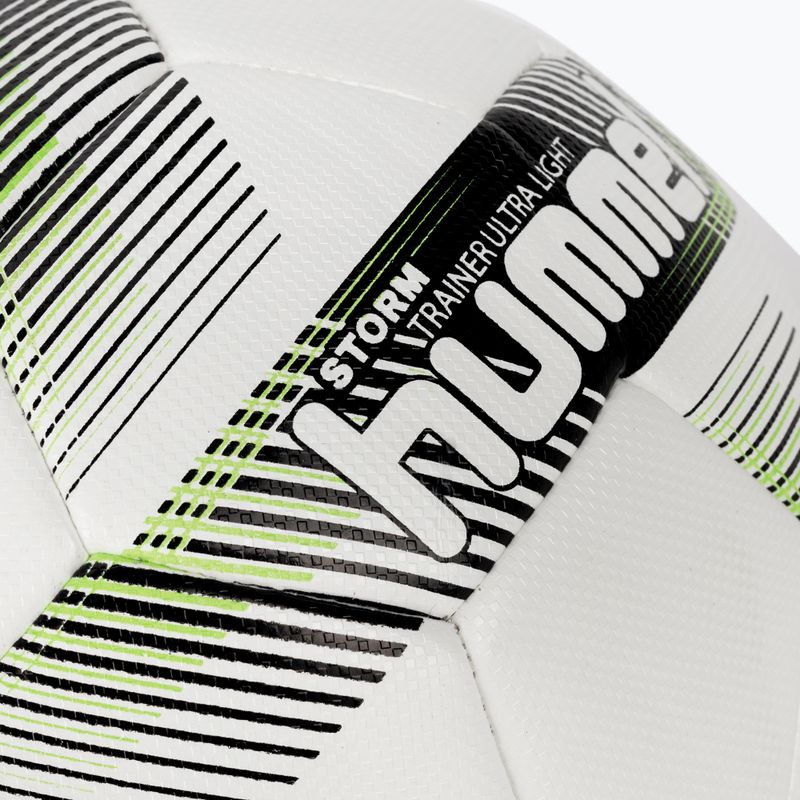 Hummel Storm Trainer Ultra Lights FB Fußball weiß/schwarz/grün Größe 3