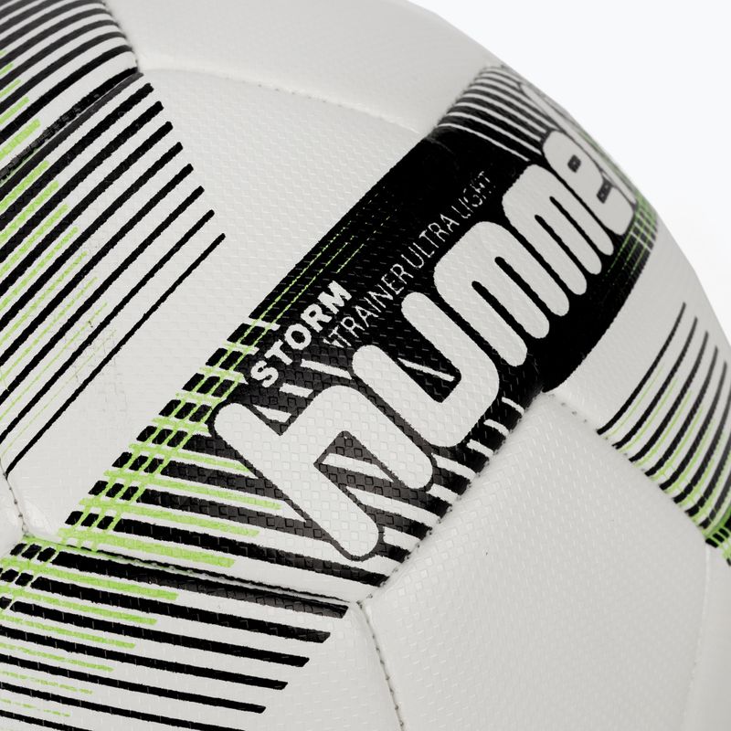 Hummel Storm Trainer Ultra Lights FB Fußball weiß/schwarz/grün Größe 5