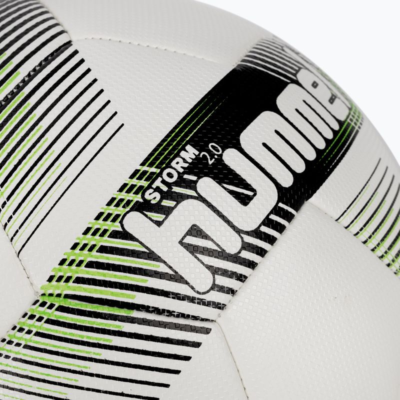 Hummel Storm 2.0 FB Fußball weiß/schwarz/grün Größe 4
