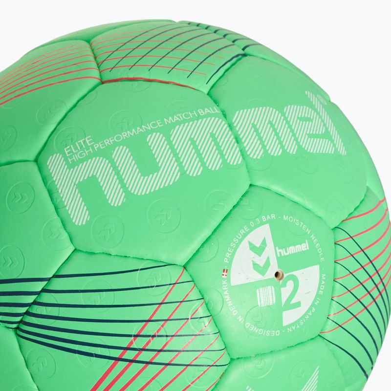 Hummel Elite HB Handball grün/weiß/rot Größe 3 3