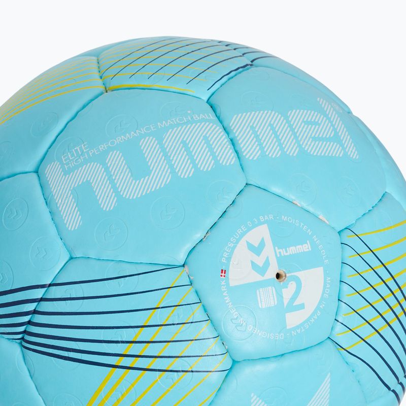 Hummel Elite HB Handball blau/weiß/gelb Größe 1 3