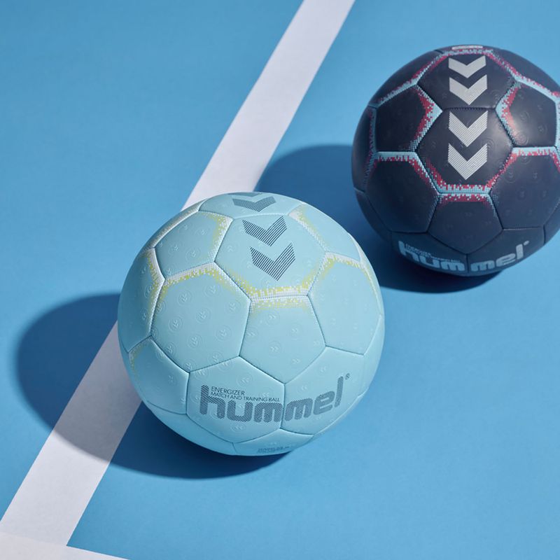 Hummel Energizer HB Handball blau/weiß/gelb 4