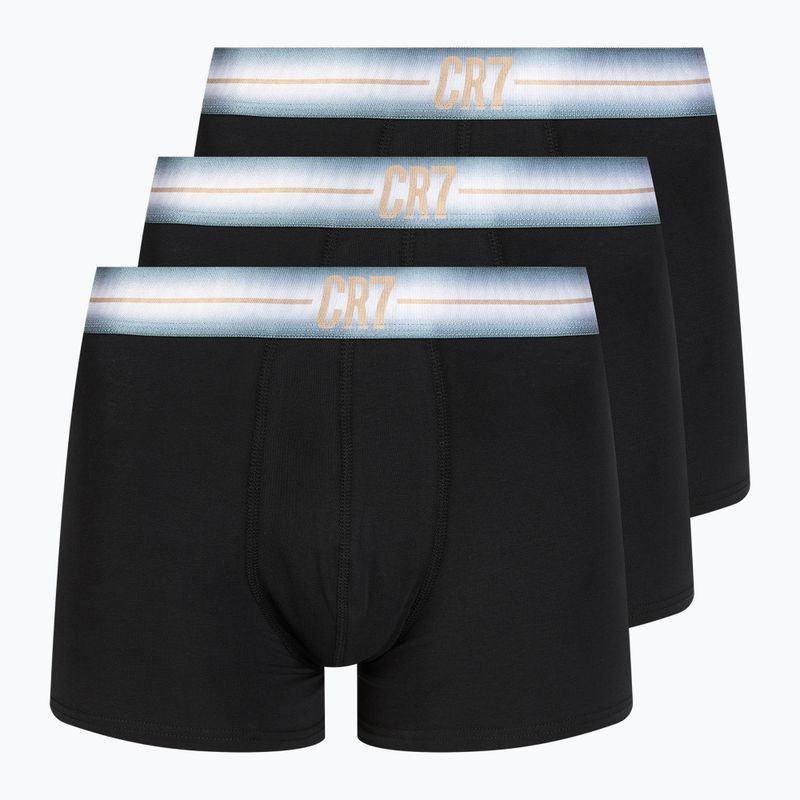 Boxershorts Herren CR7 Basic Trunk 3 Paar black/navy blue