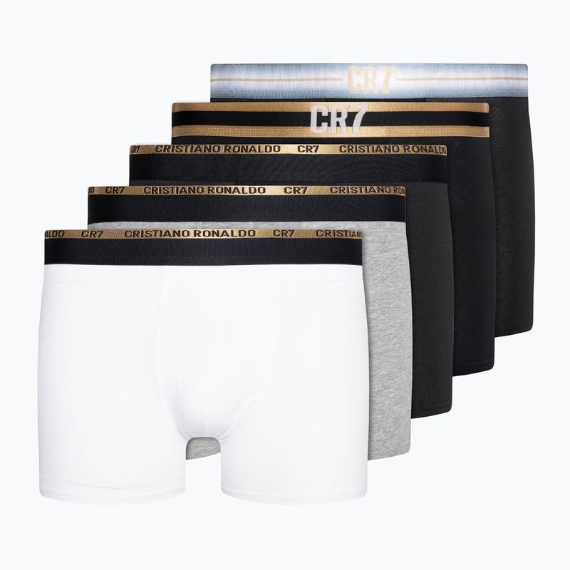 Herren CR7 Basic Trunk Boxershorts 7 Paar multicolour