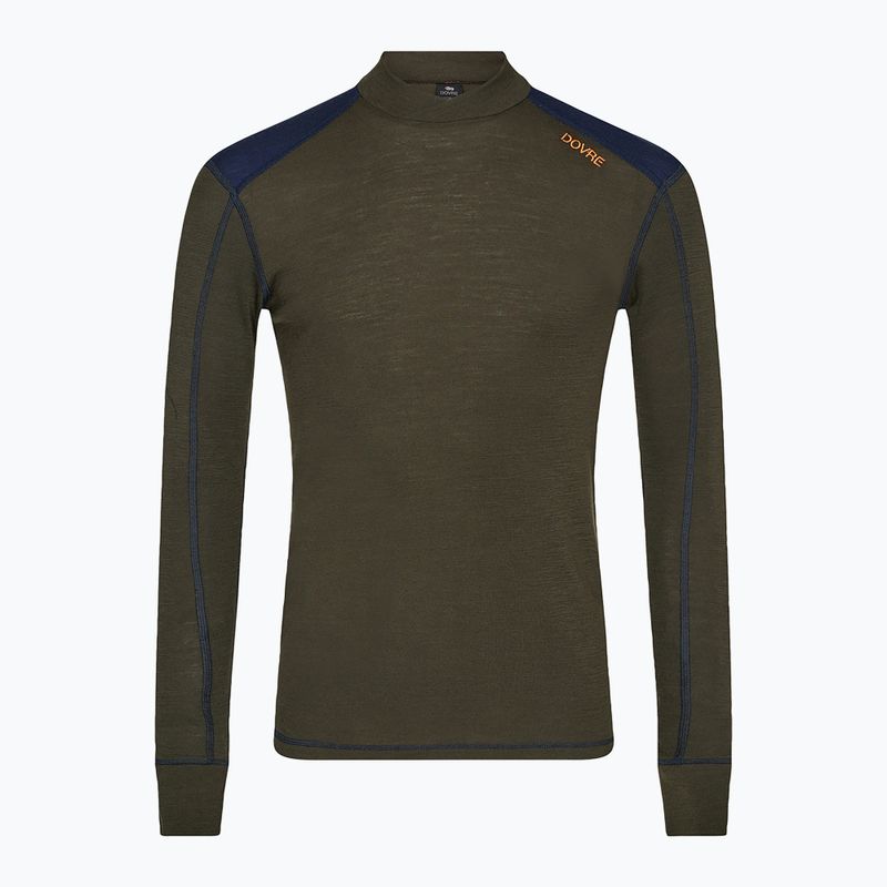 Herren Funktionsshirt langärmlig Dovre Folded Collar khaki 4