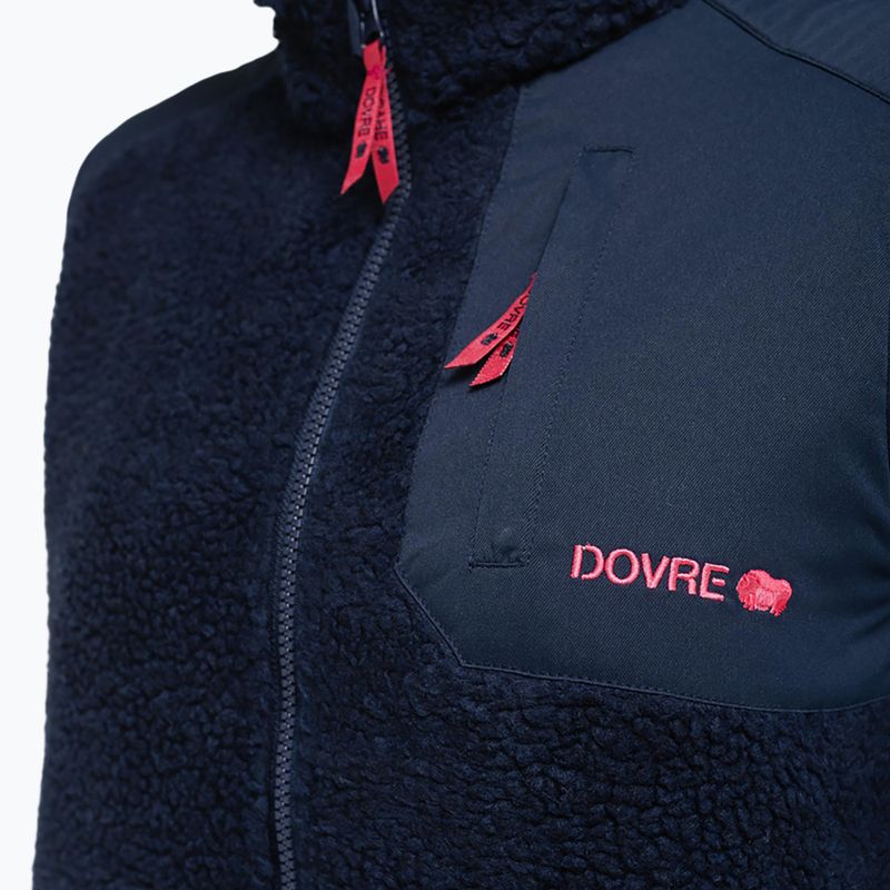 Damenweste Dovre Teddy Fleece navy 4