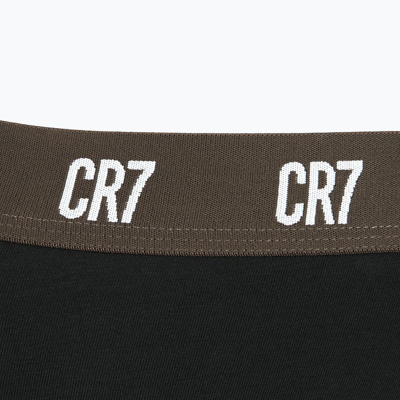 Boxershorts Herren CR7 Basic Trunk 3 Paar black/brown 4