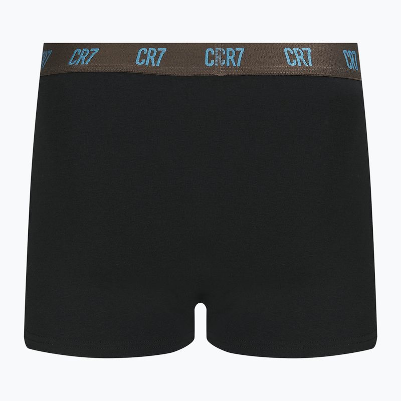 Boxershorts Herren CR7 Basic Trunk 3 Paar black/brown 6