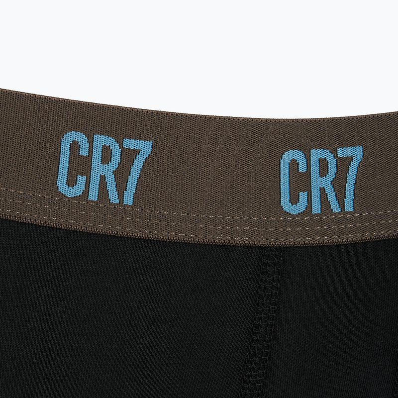 Boxershorts Herren CR7 Basic Trunk 3 Paar black/brown 7