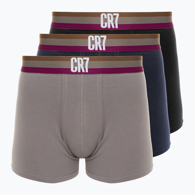 Boxershorts Herren CR7 Basic Trunk 3 Paar 704 multicolour