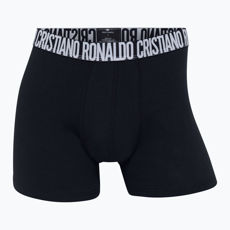Herrenboxershorts CR7 Basic Trunk 3 pack black 2