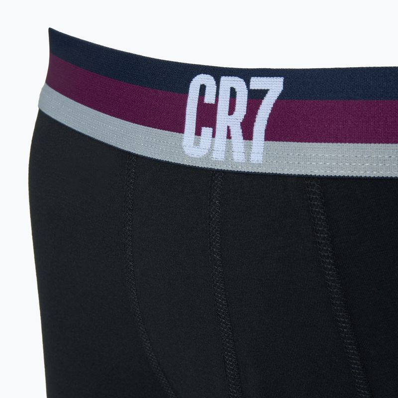 Men's CR7 Basic Trunk Boxershorts 4 Paar schwarz
