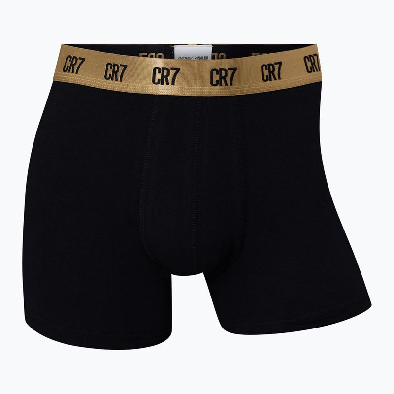 Men's CR7 Basic Trunk Boxershorts 4 Paar 2491 schwarz 2