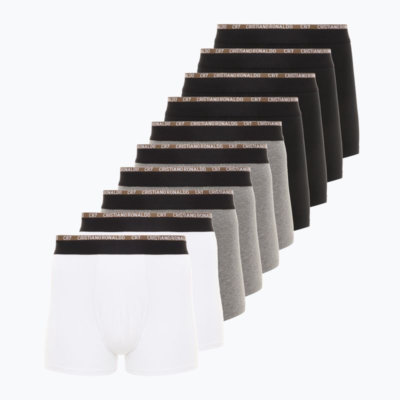 Boxershorts Herren CR7 Basic Trunk 10 Paar multicolur