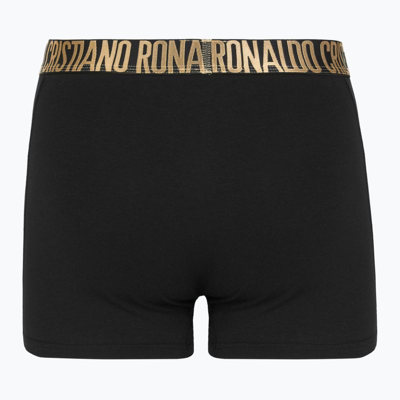 Herrenboxershorts CR7 Basic Trunk 4 Paar 2492 BLACK 4