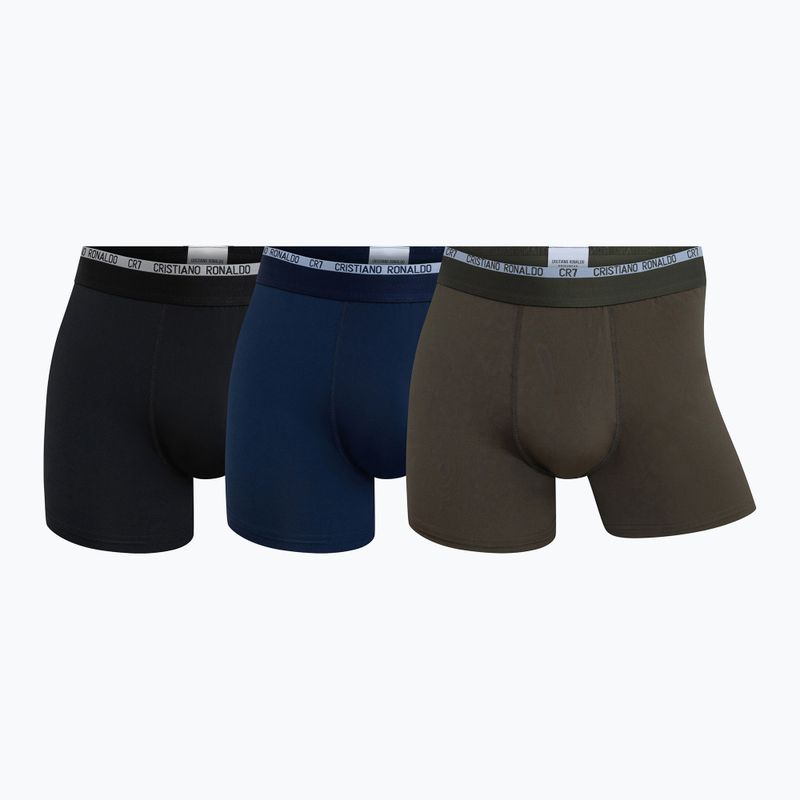 Herren CR7 Basic Trunk Boxershorts 3 Paar multicolour 2