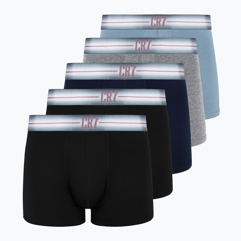 Boxershorts Herren CR7 Basic Trunk 5 Paar multicolur