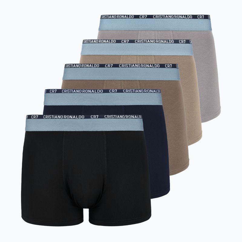 Boxershorts Herren CR7 Basic Trunk 5 Paar 2412 multicolur
