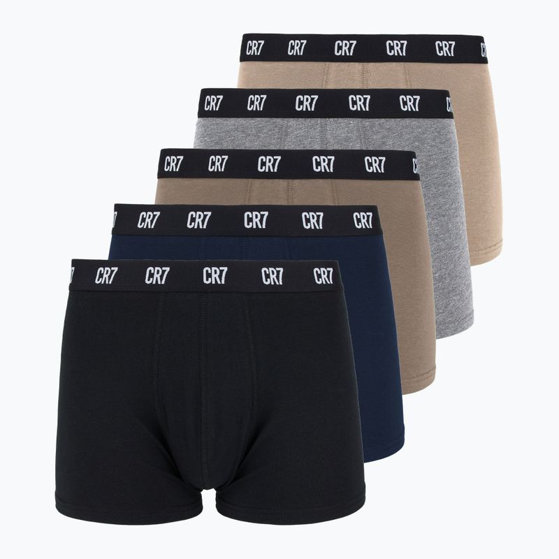 Boxershorts Herren CR7 Basic Trunk 5 Paar 2414 multicolur