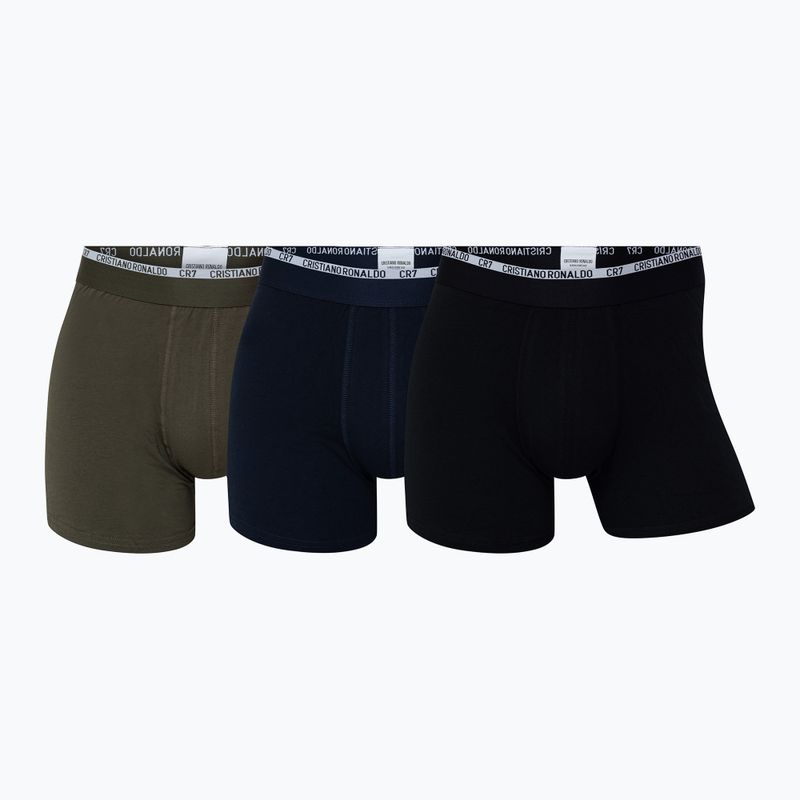 Herren CR7 Basic Trunk Boxershorts 3 Paar 2760 multicolour 2