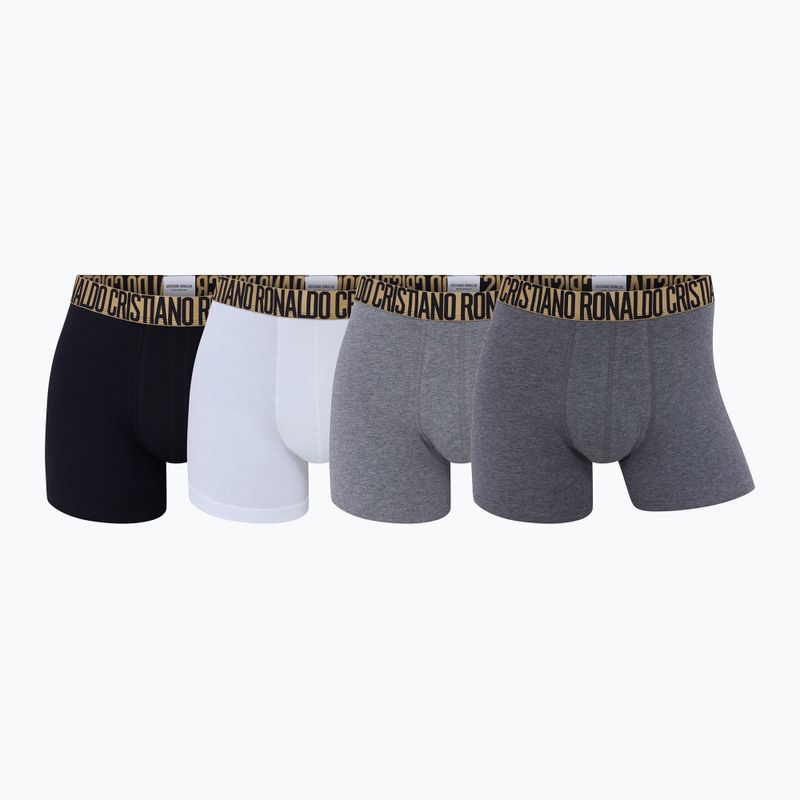 Herrenboxershorts CR7 Basic Trunk 4 pairs 2504 multicolor 2