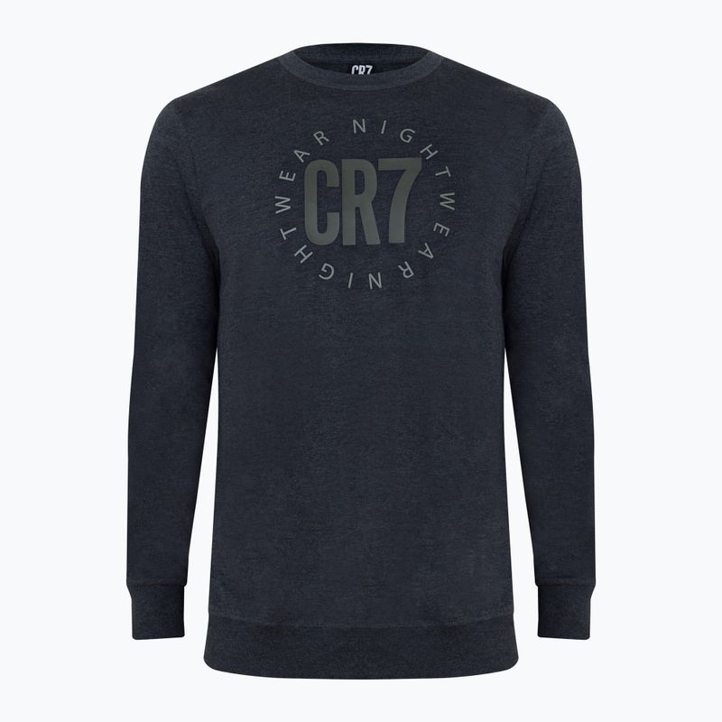Men's CR7 Pyjama Short hellgrau melange 2