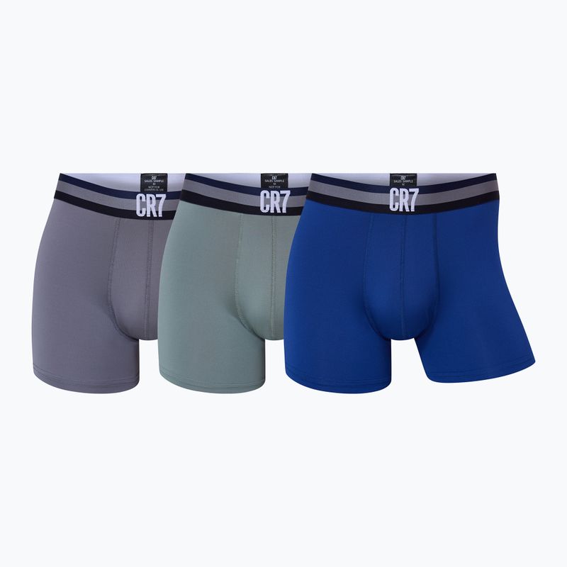 Herren CR7 Basic Trunk Boxershorts 3 Paar multicolour 2