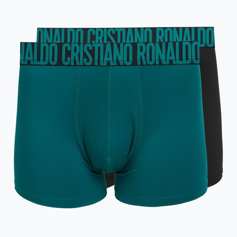 CR7 Fashion Trunk Micro Herren Boxershorts 2 Paar 456 multicolour