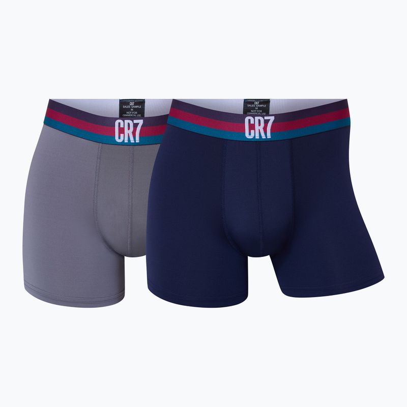 CR7 Fashion Trunk Micro Herren Boxershorts 2 Paar 457 multicolour 2