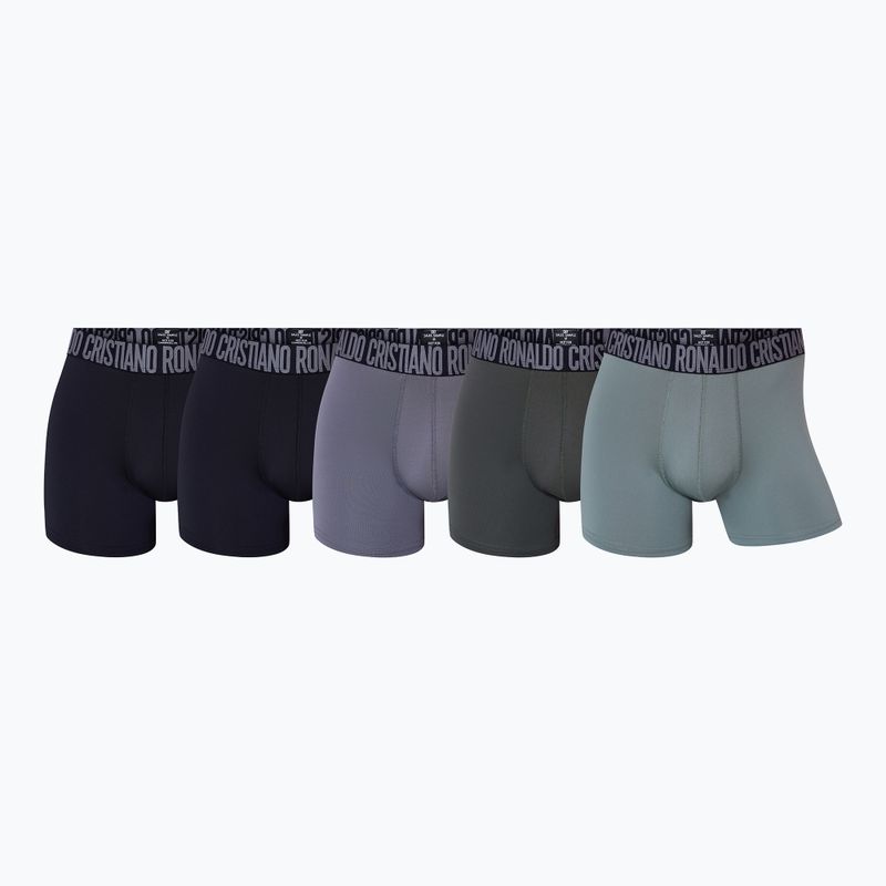 Herren CR7 Fashion Trunk Boxershorts 5 Paar 700 multicolour 2