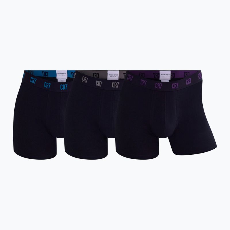 Herren Boxershorts CR7 Basic Trunk 3 Paar multicolour 2