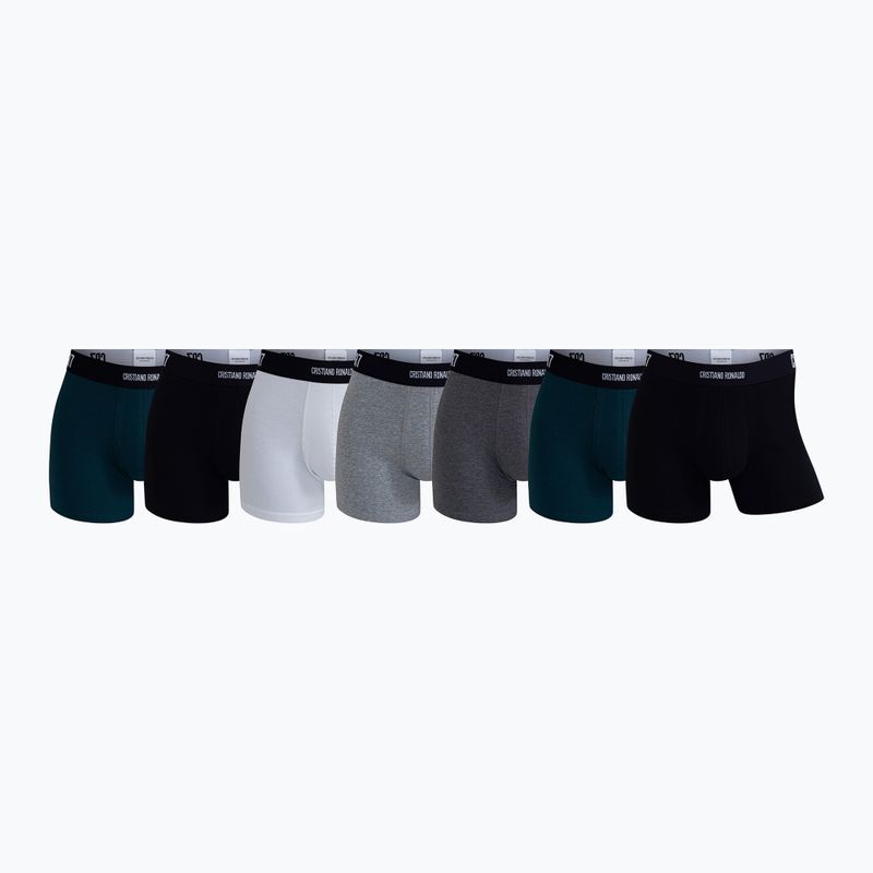 Herren Boxershorts CR7 Basic Trunk 7 Paar 2821 multicolor 2