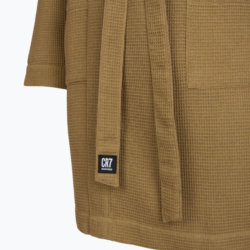 Bademantel Herren CR7 Bathrobe Waffle sand 3