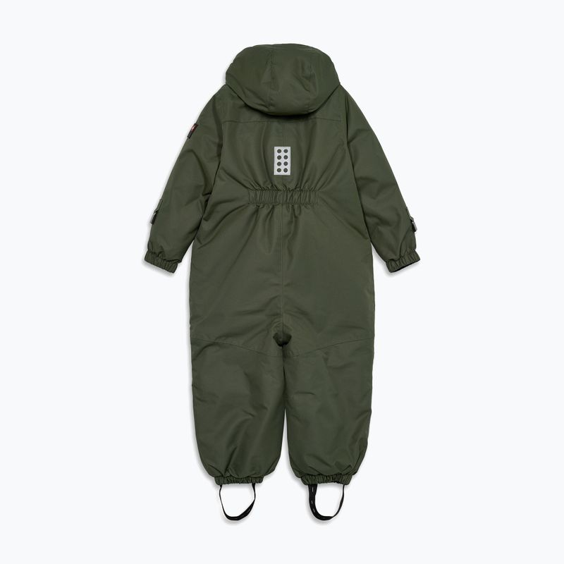 Kinderoverall LEGO Lwjori 721 dark green 2
