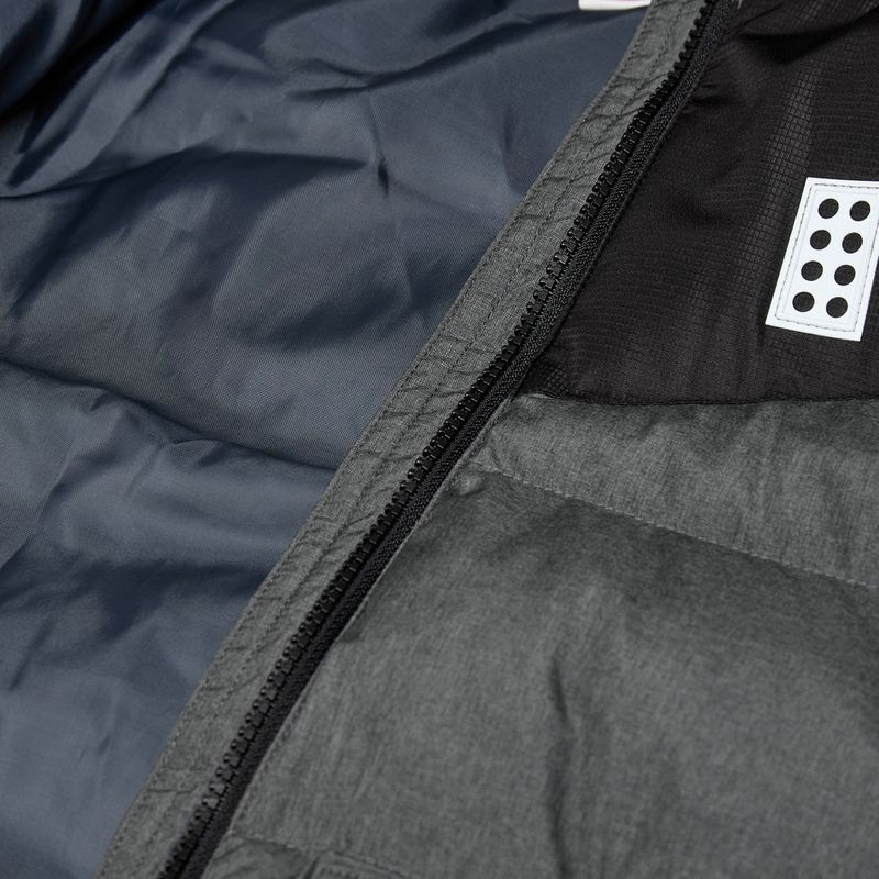 Gefütterte Kinderjacke LEGO Lwjebel 733 dark grey melange 5