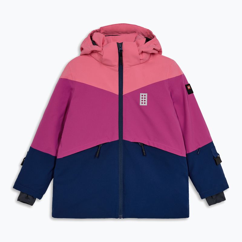 Kinder-Skijacke LEGO Lwjested 708 fuchsia